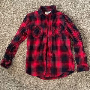 Red/Black Flannel - SIZE SMALL MENS